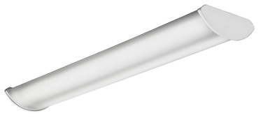 LED Surface Volumetric, 4ft,Nominal 2000 LM,eldoLED dimming 1%,80+ CRI, 4000K,nLight with 100% (L100) LM management