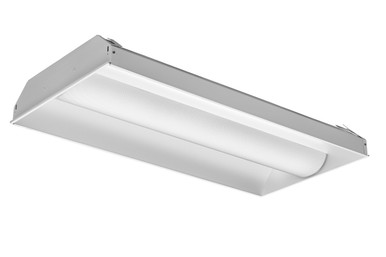 Avante LED DLC 2x4,4000 LM,Metal diffuser, round holes,Generic dimming driver (0-10v), dims to 1%,80+ CRI, 4000K