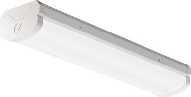2FT LED Wraparound,Nominal 4000 LM,Curved, linear prismatic with trim ring,eldoLED dimming 1%,80+ CRI, 4000K,Nlight Air 2.0,Networked wireless, fixture integrated occupancy and daylight sensor