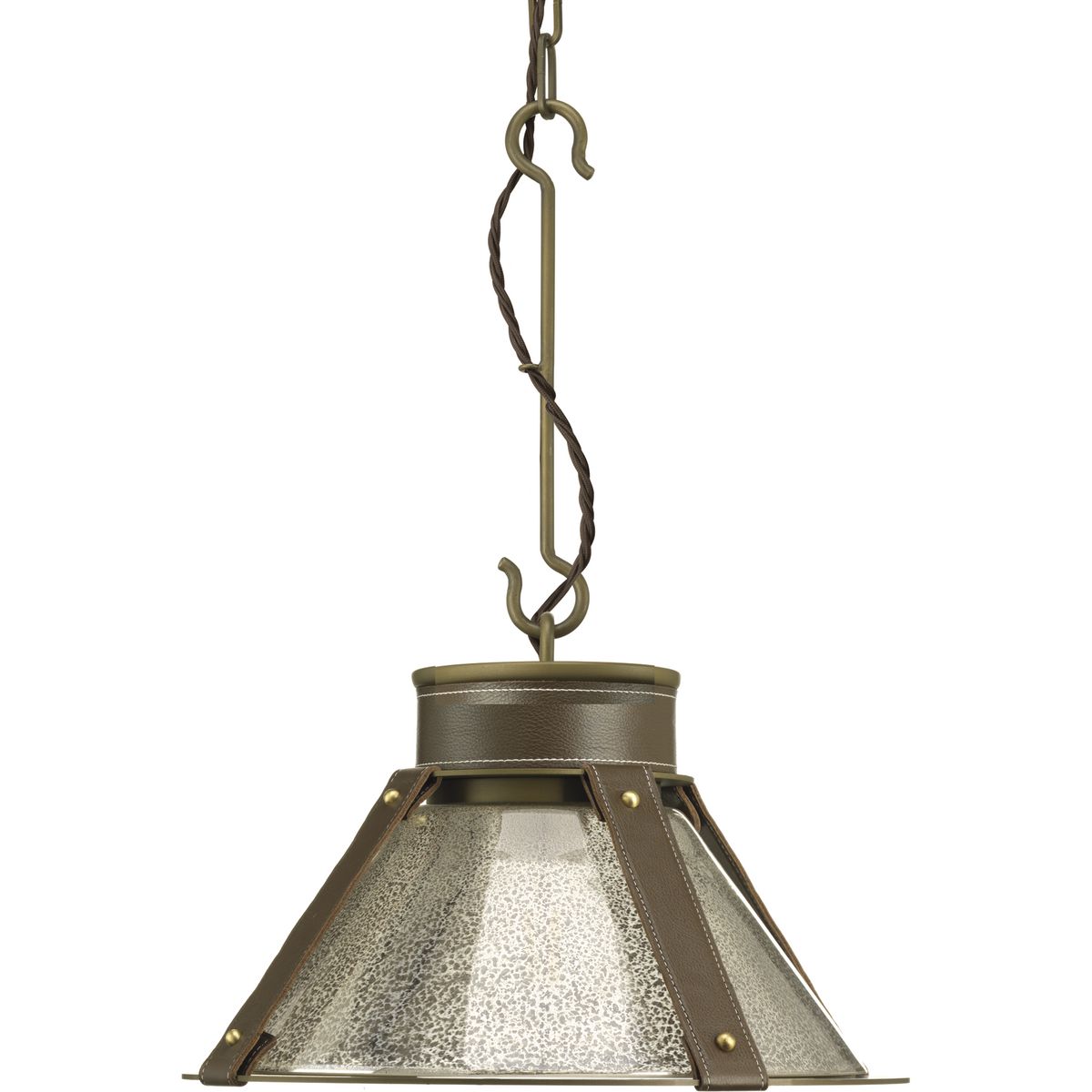 POINT DUME® byJeffrey Alan Marks for Progress Lighting Rockdance Collection Aged Brass  Pendant - Dry Location Listed