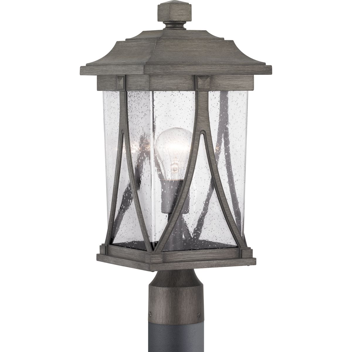Progress Lighting Outdoor Light - Abbott Collection One-Light Post Lantern - Model P540011-103
