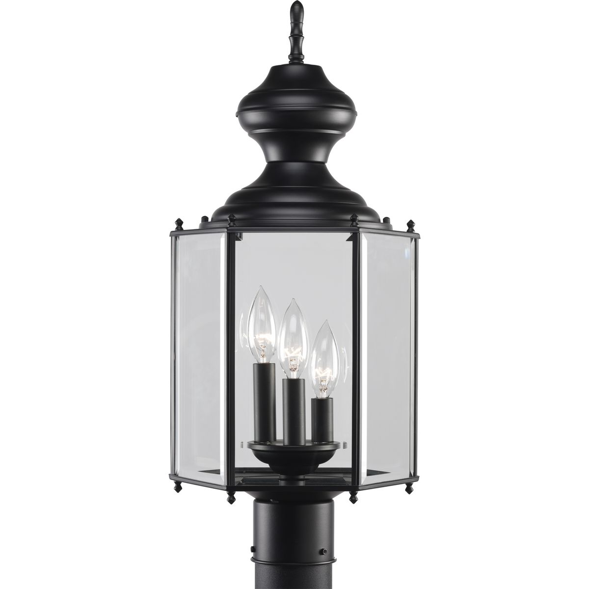 Carriage Classics Collection Three-Light Post Lantern - Wet Location Listed