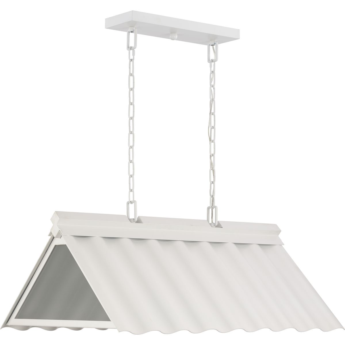 POINT DUME® by Jeffrey Alan Marks for Progress Lighting Edgecliff Ashelter White Finish Outdoor Hanging Pendant - Damp Location Listed