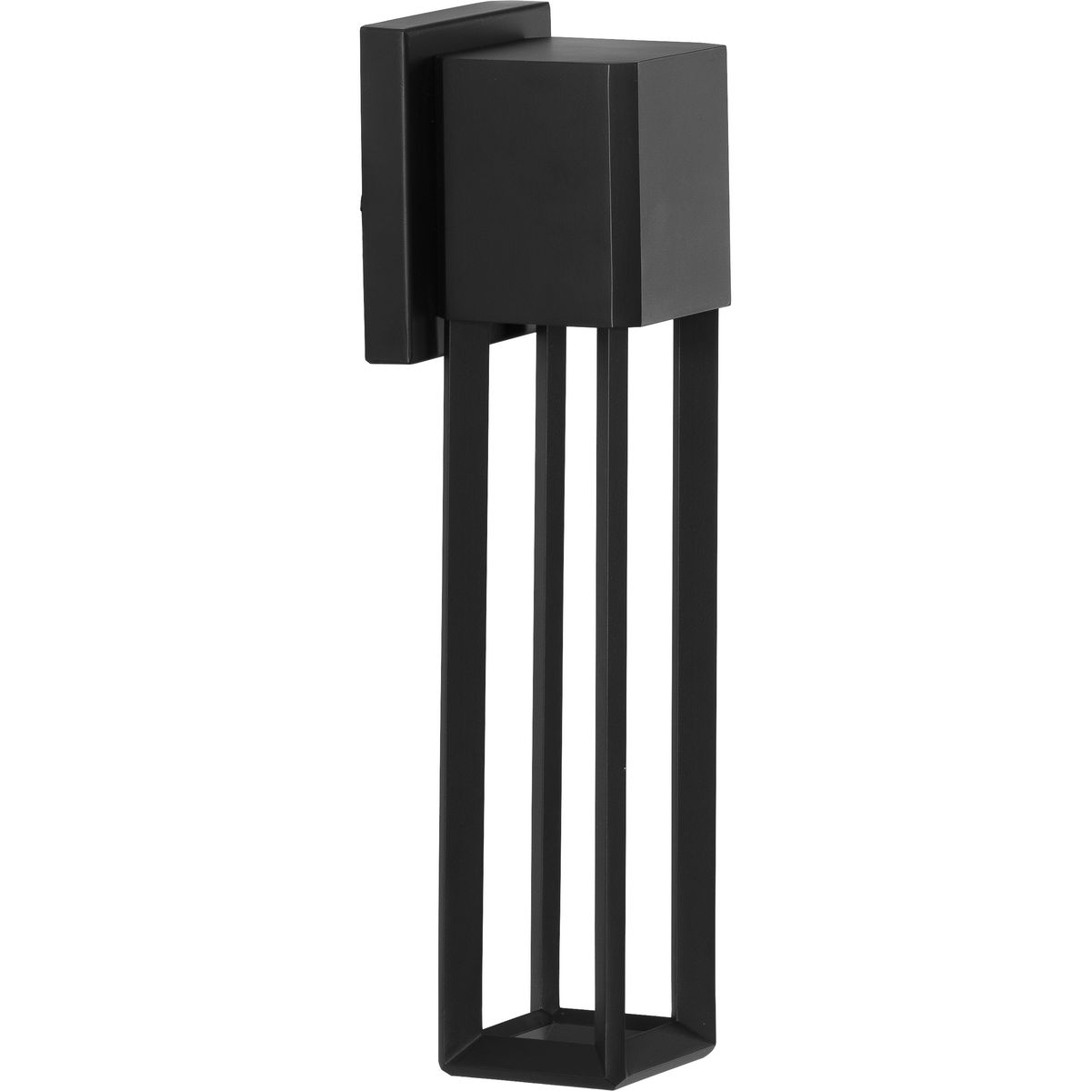 Z-1090 LED Collection Black One-Light Medium Wall Lantern - Wet Location Listed