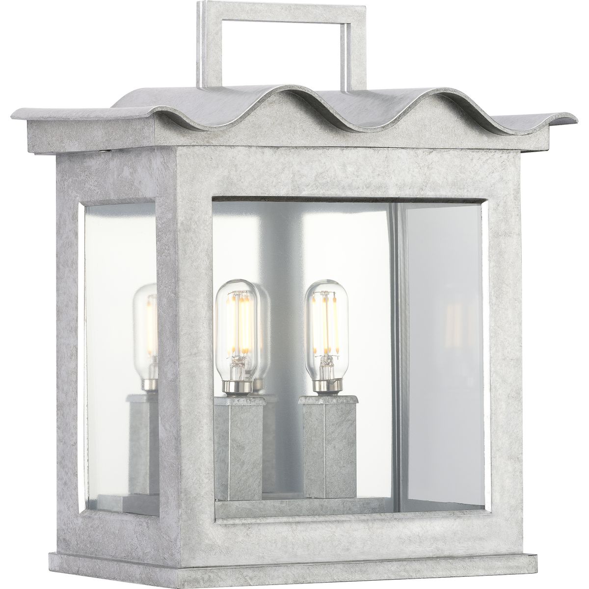 POINT DUME® by Jeffrey Alan Marks for Progress Lighting Seamoor Galvanized Finish Outdoor Wall Lantern - Wet Location Listed