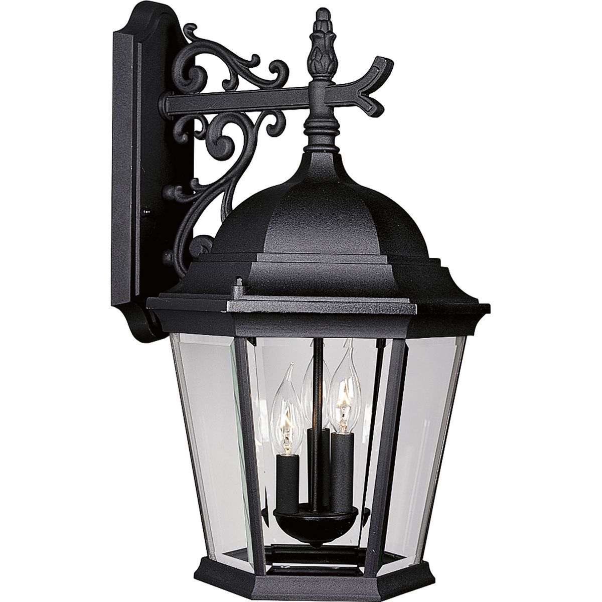 Progress Lighting Outdoor Light - Welbourne Three-Light Wall Lantern - Model P5690-31