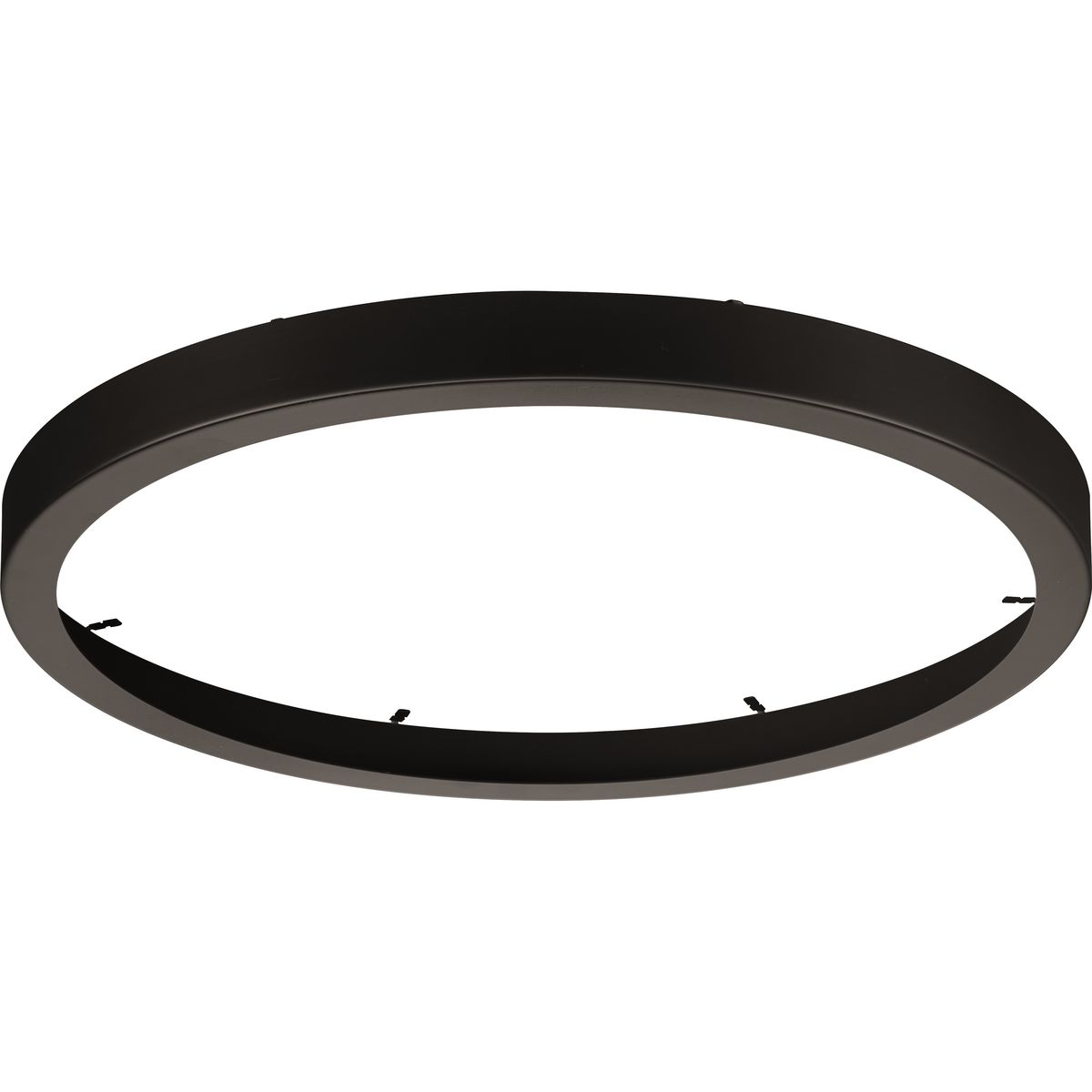Progress Lighting Close-to-Ceiling Light - Everlume Collection Antique Bronze 14" Edgelit Round Trim Ring - Model P860051-020