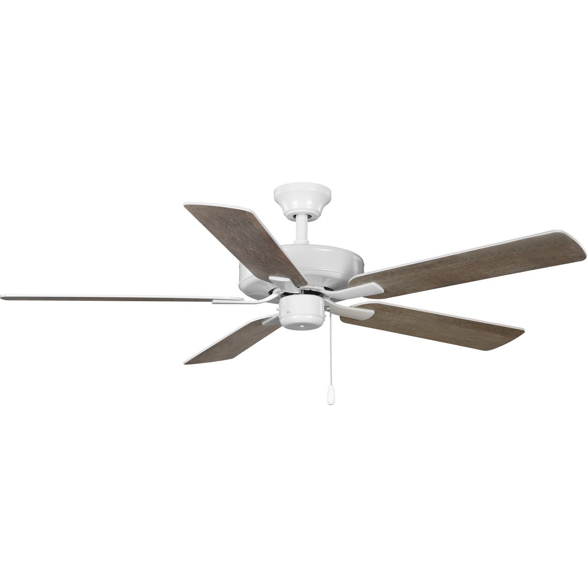 Progress Lighting Ceiling Fans Light - AirPro 52 in. White 5-Blade AC Motor Transitional Ceiling Fan - Model P250080-030