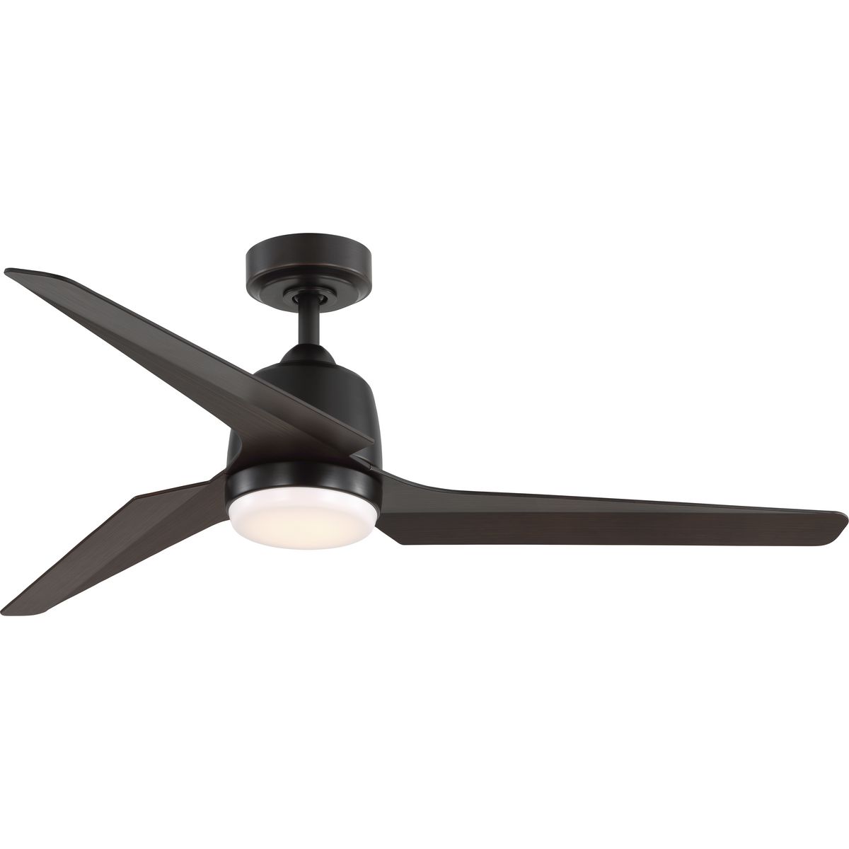 Upshur Collection 52 in. Antique Bronze Transitional Ceiling Fan with LED Light Kit - Damp Location Listed