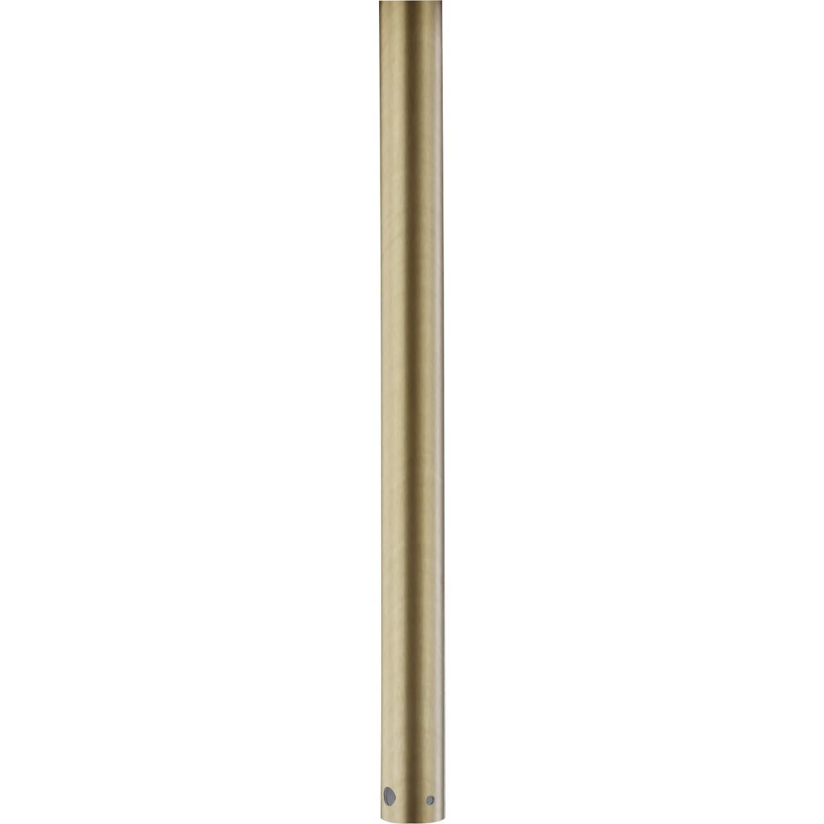 Progress Lighting Ceiling Fans Light - AirPro Collection 18 In. Ceiling Fan Downrod in Vintage Brass - Model P2604-163