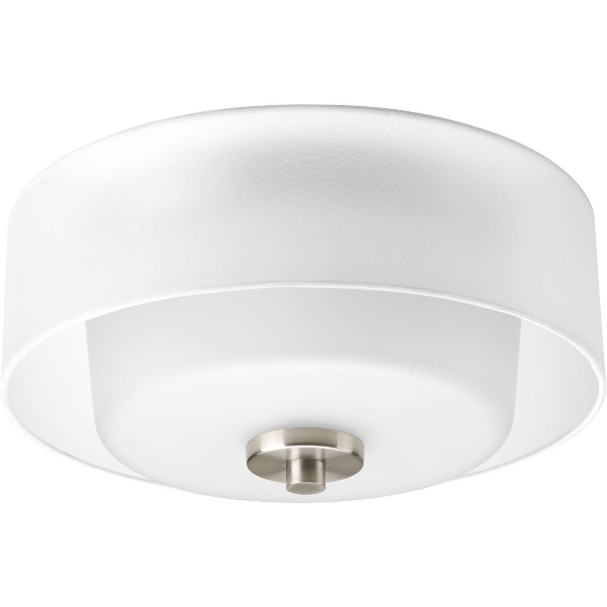 Invite Collection Two-Light 12" Flush Mount - Damp Location Listed