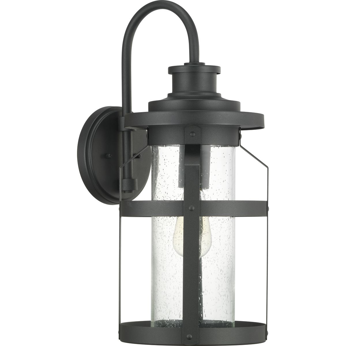 Progress Lighting Outdoor Light - Haslett Collection One-Light Large Wall Lantern - Model P560096-031