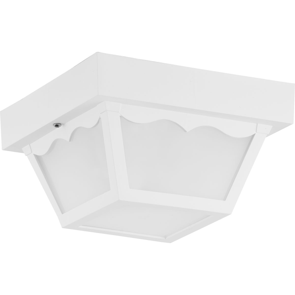 Progress Lighting Outdoor Light - One-Light 8-1/4" Flush Mount for Indoor/Outdoor use - Model P5744-30