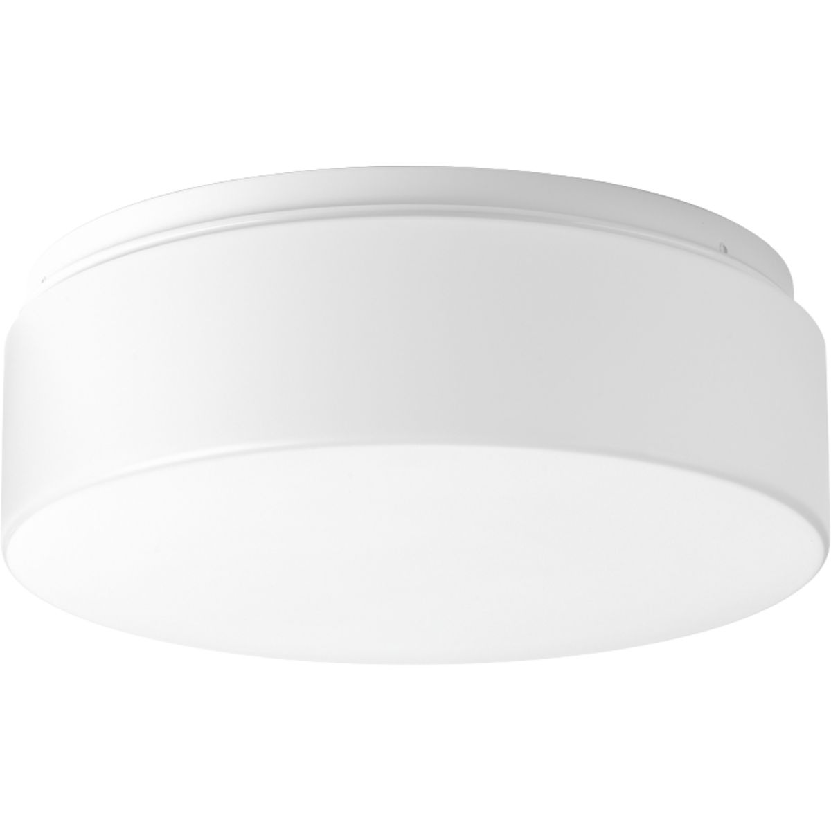 One-Light 11" LED Drum Flush Mount