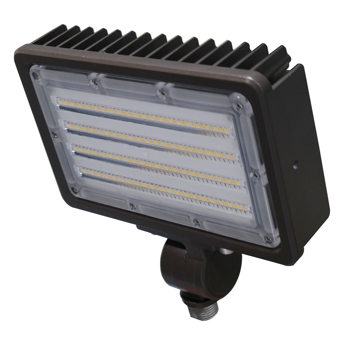 LED Outdoor Commercial Floodlight - PMOFL - Wet Location Listed - Model PMOFL-2-LS-CS-BZ