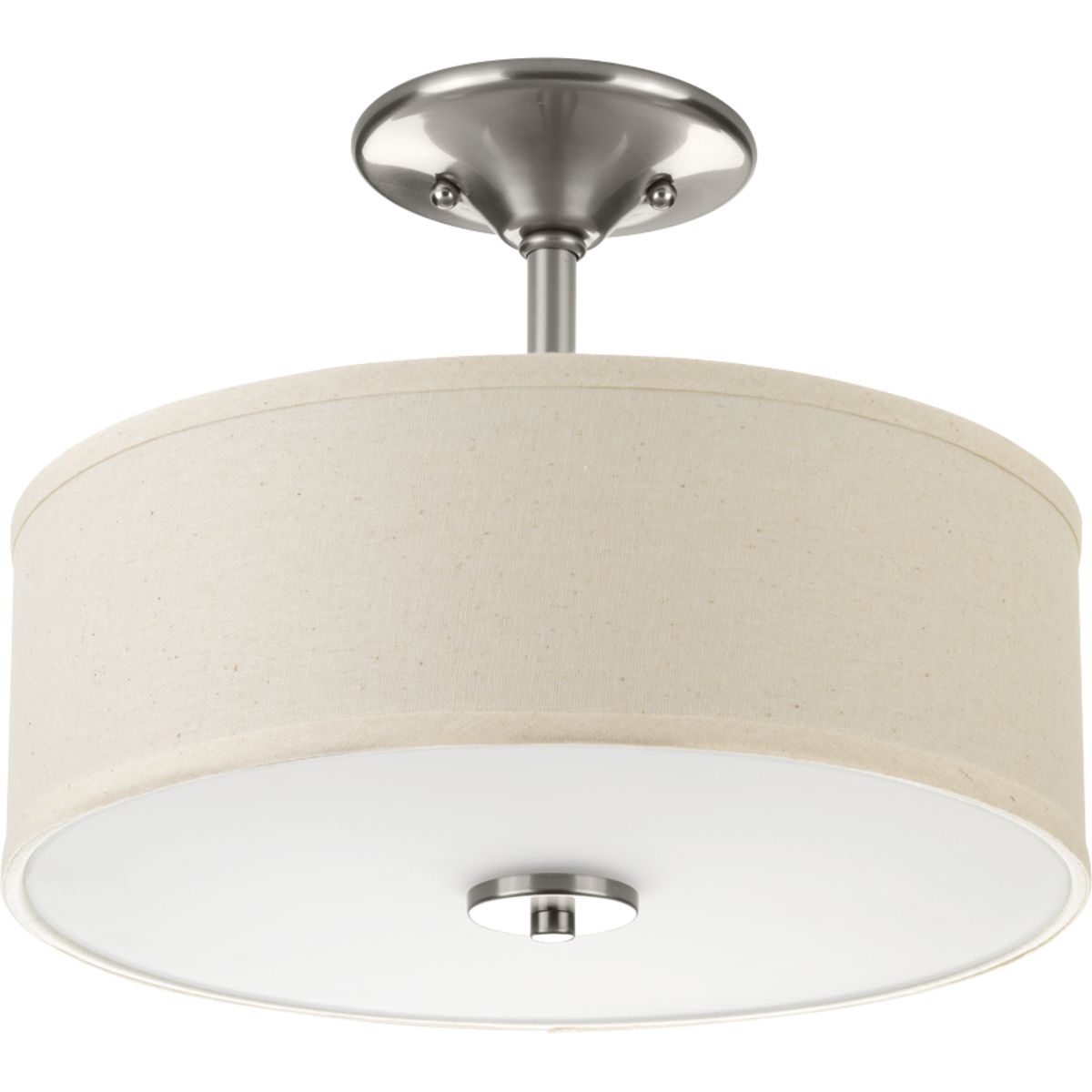 Inspire Collection One-Light 13" LED Semi-Flush Mount - Damp Location Listed - P3683-0930K9