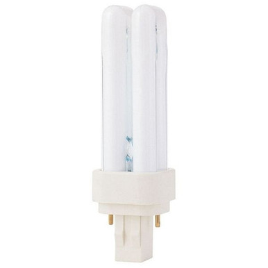 13 Watt Quad Tube Compact Fluorescent PL Bulb with 2-Pin (GX23-2) Base, 4100K -  CF13DD/841/ECO