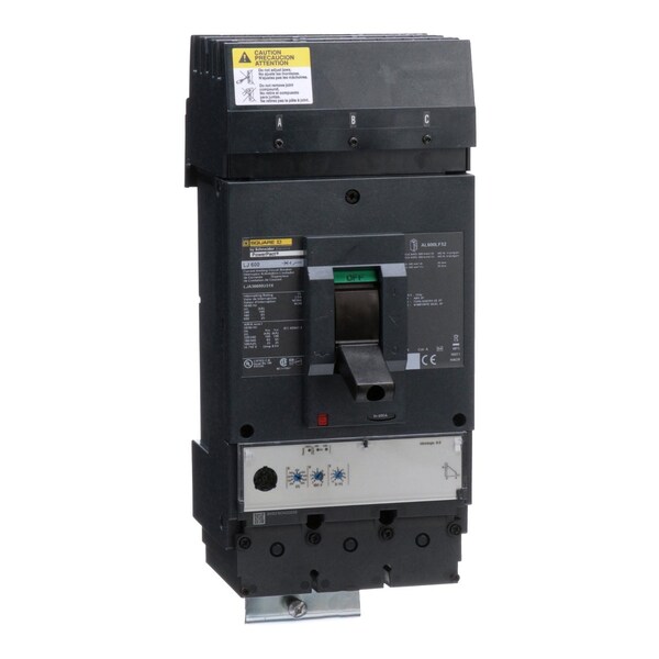 Circuit Breaker, 600A, 3 Pole, 600V AC - LJA36600U31X