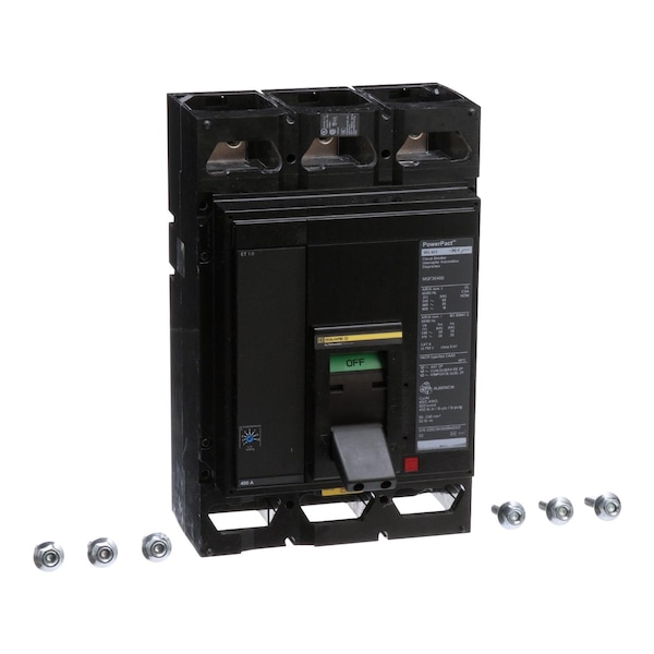 Molded Case Circuit Breaker, 800A, 3 Pole, 600V AC - MJF36800