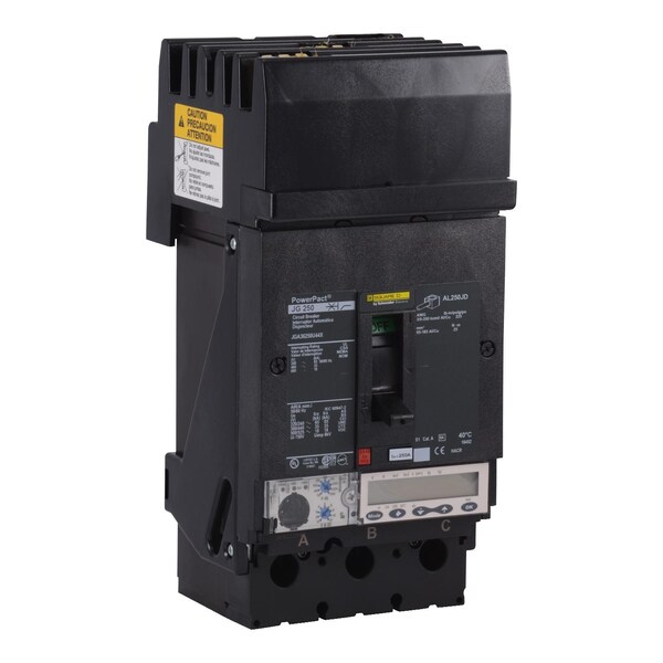 Circuit Breaker, 250A, 3 Pole, 600V AC - JGA36250U44X