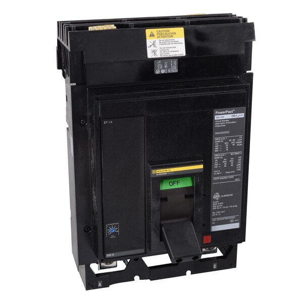 Circuit Breaker, 450A, 3 Pole, 600V AC - MGA36450