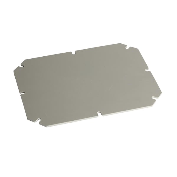 Mounting plate in galvanized steel, thic - NSYAMPM2419TB