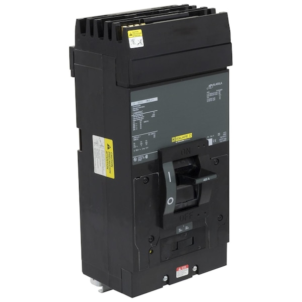 Molded Case Circuit Breaker, 400A, 3 Pole, 600V AC - LH26400AC