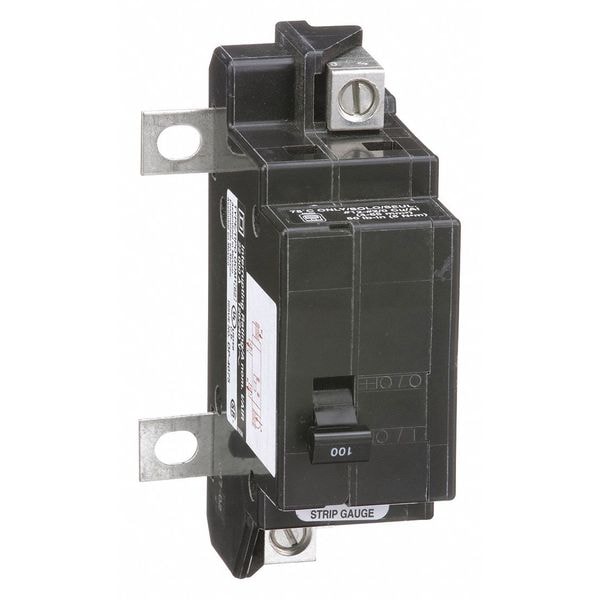 Miniature Circuit Breaker, QOM Series 100A, 2 Pole, 120/240V AC - QOM100VH