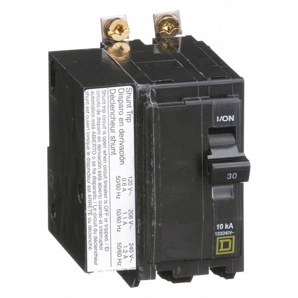 Miniature Circuit Breaker, QOB Series 30A, 2 Pole, 120/240V AC - QOB2301021