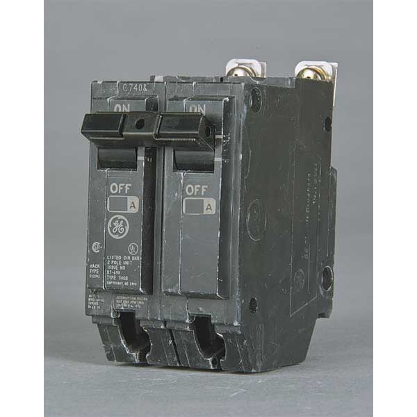 Miniature Circuit Breaker, THQB Series 20A, 2 Pole, 120/240V AC - THQB2120HID