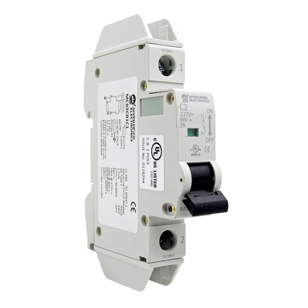 UL 489 Miniature Circuit Breaker, Single - MCB10CB1C1