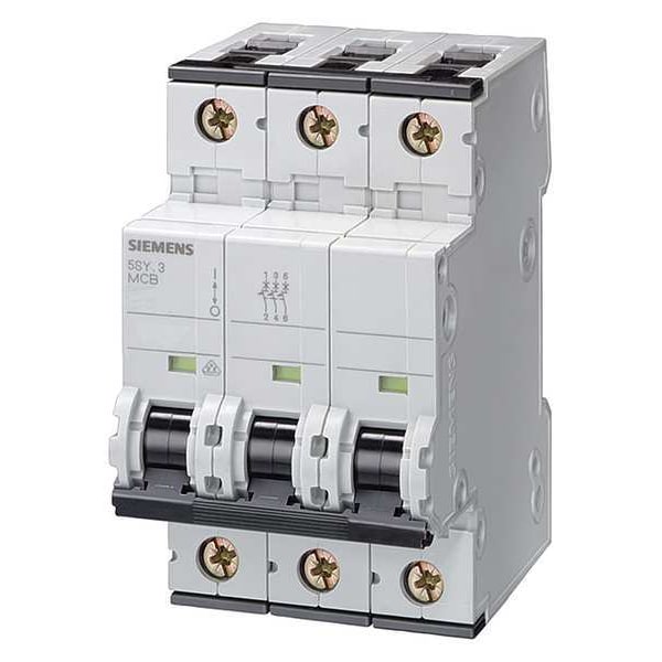 Circuit Breaker, 5SY6 Series 1A, 3 Pole, 400V AC, C Curve - 5SY63027