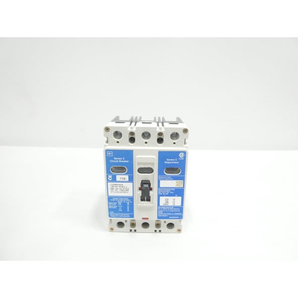 3P 100A AMP 600V-AC MOLDED CASE CIRCUIT BREAKER - FDB3100S