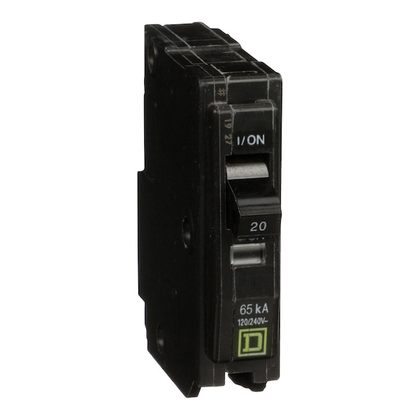 Miniature Circuit Breaker, QH Series 20A, 1 Pole, 120/240V AC