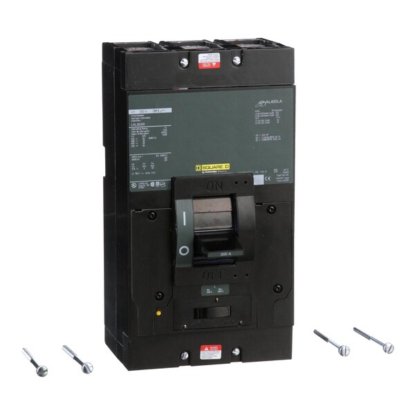 Molded Case Circuit Breaker, LHL Series 300A, 3 Pole, 600V AC