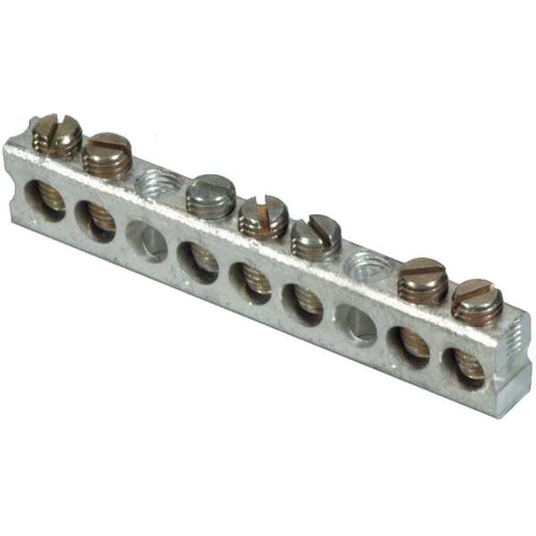 Ground Bar Kit, 125 A, Aluminum, For Use With Square D QO, HOM, NQOD & NF Panelboards