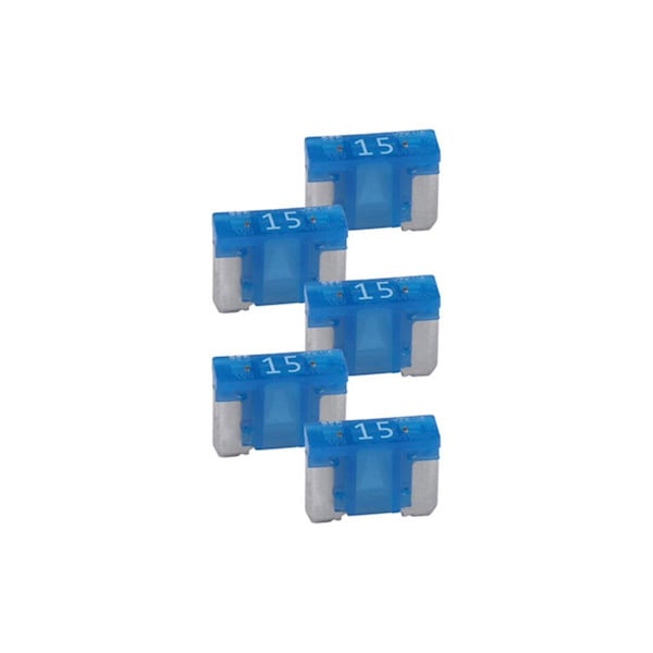 15A Low Profile Mini Fuse - Pack of 10