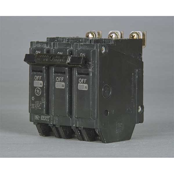 Miniature Circuit Breaker, THHQB Series 60A, 3 Pole, 120/240V AC