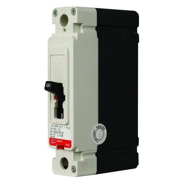 Molded Case Circuit Breaker, EHD Series 20A, 1 Pole, 277V AC