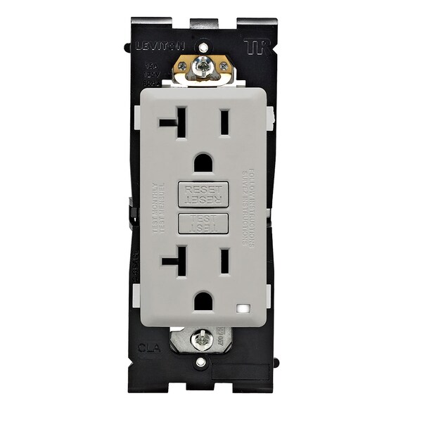 CIRCUIT INTERRUPTOR RENU 20A TR GFCI RCPT PEBBLE GREY