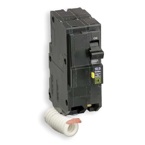 Miniature Circuit Breaker, QO Series 15A, 2 Pole, 120/240V AC, B Curve