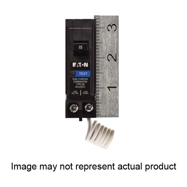 Cutler-Hammer BRN120DF Circuit Breaker, BR, 20 A, 1 -Pole, 120 V, Plug Mounting