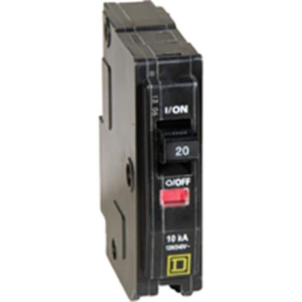 Square D By Schneider Electric QO120C 20A 1Pole Qo Breaker