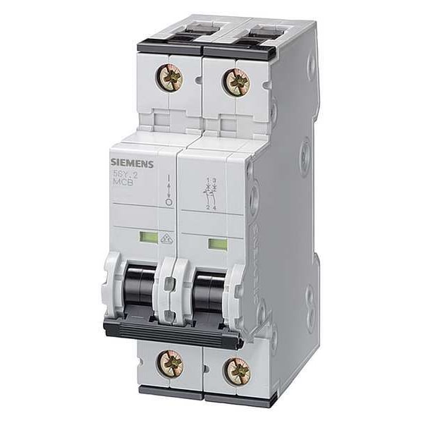 Circuit Breaker, 5SY6 Series 0.5A, 1+N Pole, 230V AC, C Curve