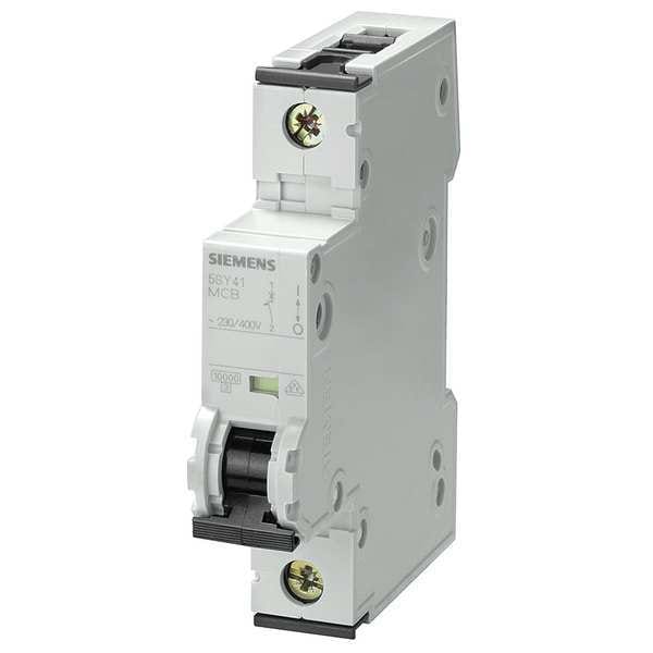 Circuit Breaker, 5SY4 Series 2A, 1 Pole, 230/400V AC, C Curve