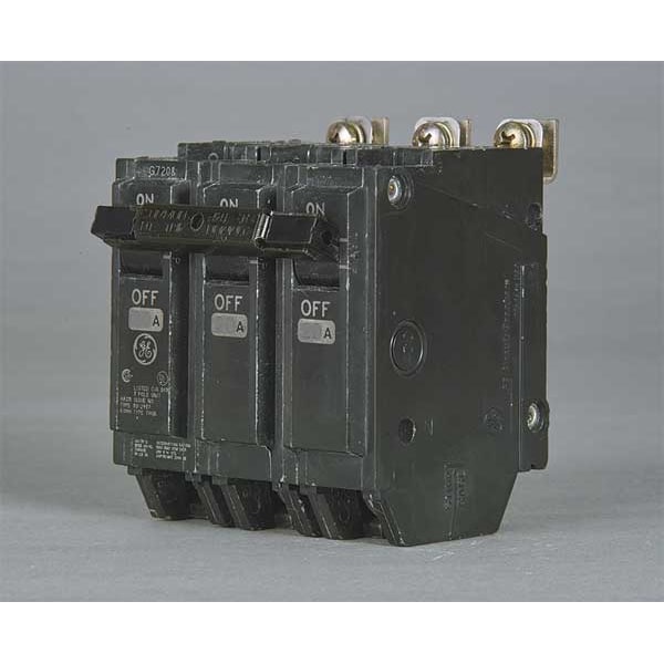 Miniature Circuit Breaker, THHQB Series 20A, 3 Pole, 120/240V AC