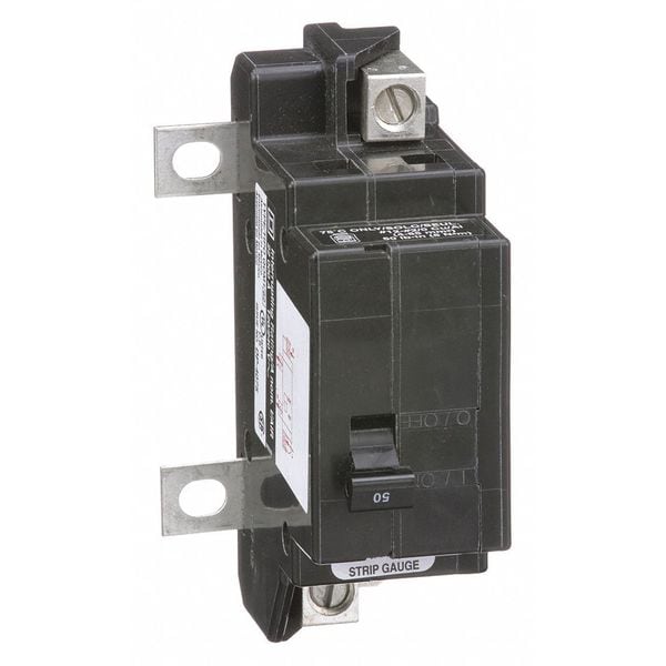 Miniature Circuit Breaker, QOM Series 50A, 2 Pole, 120/240V AC