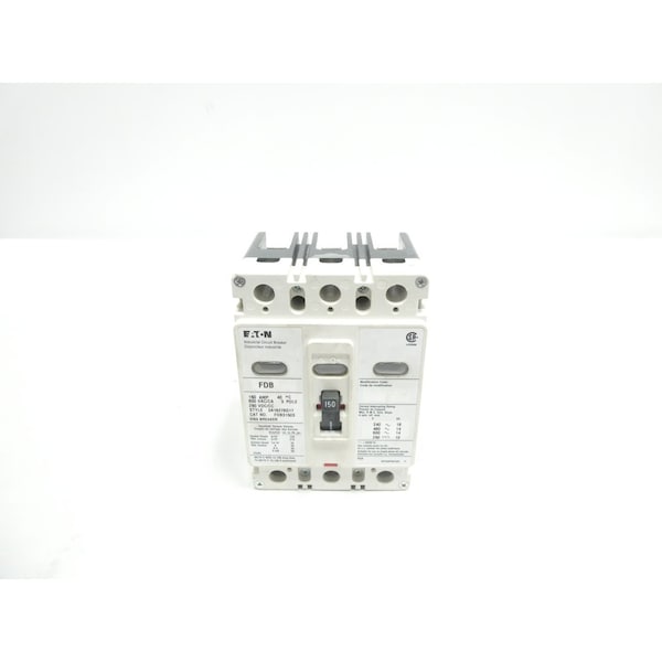 3P 150A Amp 600V-Ac 250V-Dc Molded Case Circuit Breaker