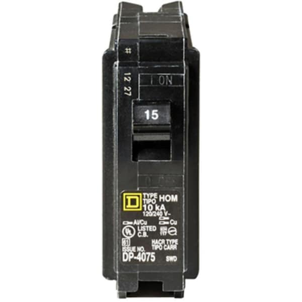 Miniature Circuit Breaker, 20A, 1 Pole, 120/240V AC - HOM120CP - G706875084