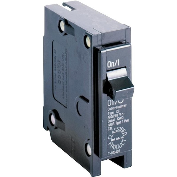 Circuit Breaker, CL Series 20A, 1 Pole, 120/240V AC - CL120 - G107449983